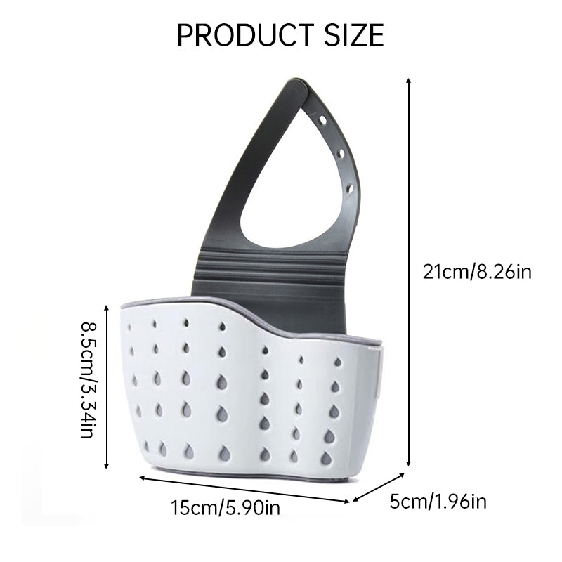 Kitchen sink drainer: a multi - functional organizer for countertop dishes, sponges. A handy kitchen accessory.