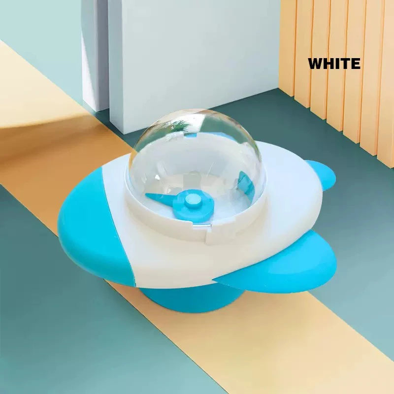 Pet spinning food ball