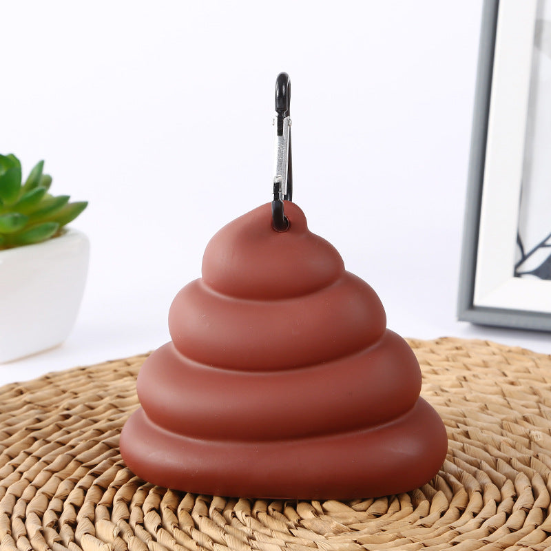 Portable Eco-Friendly Poop Bag Dispenser + Biodegradable Bags Starter Kit