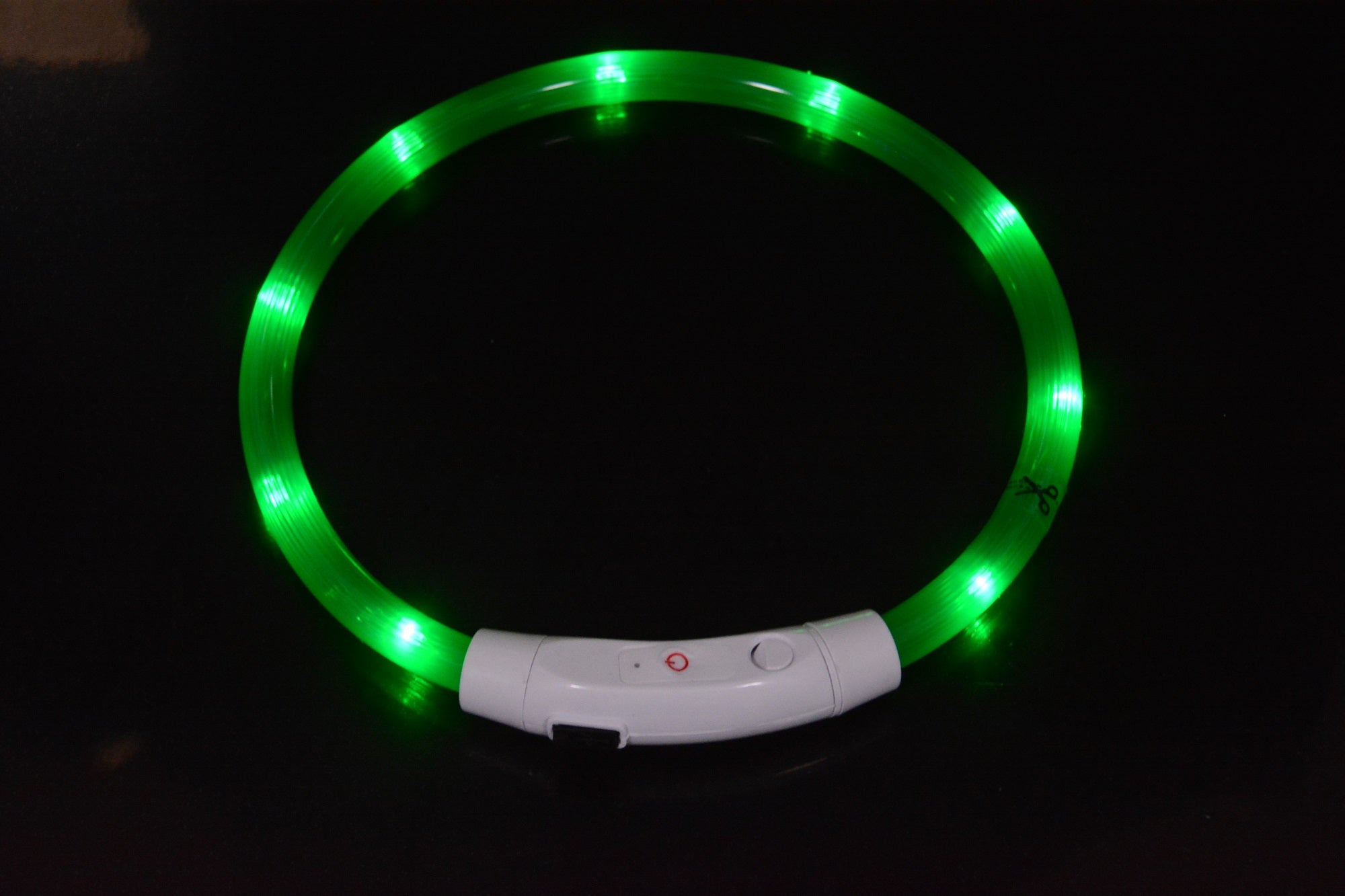 LED Luminous Dog Safety Collar - USB Rechargeable
