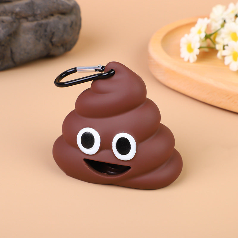 Portable Eco-Friendly Poop Bag Dispenser + Biodegradable Bags Starter Kit