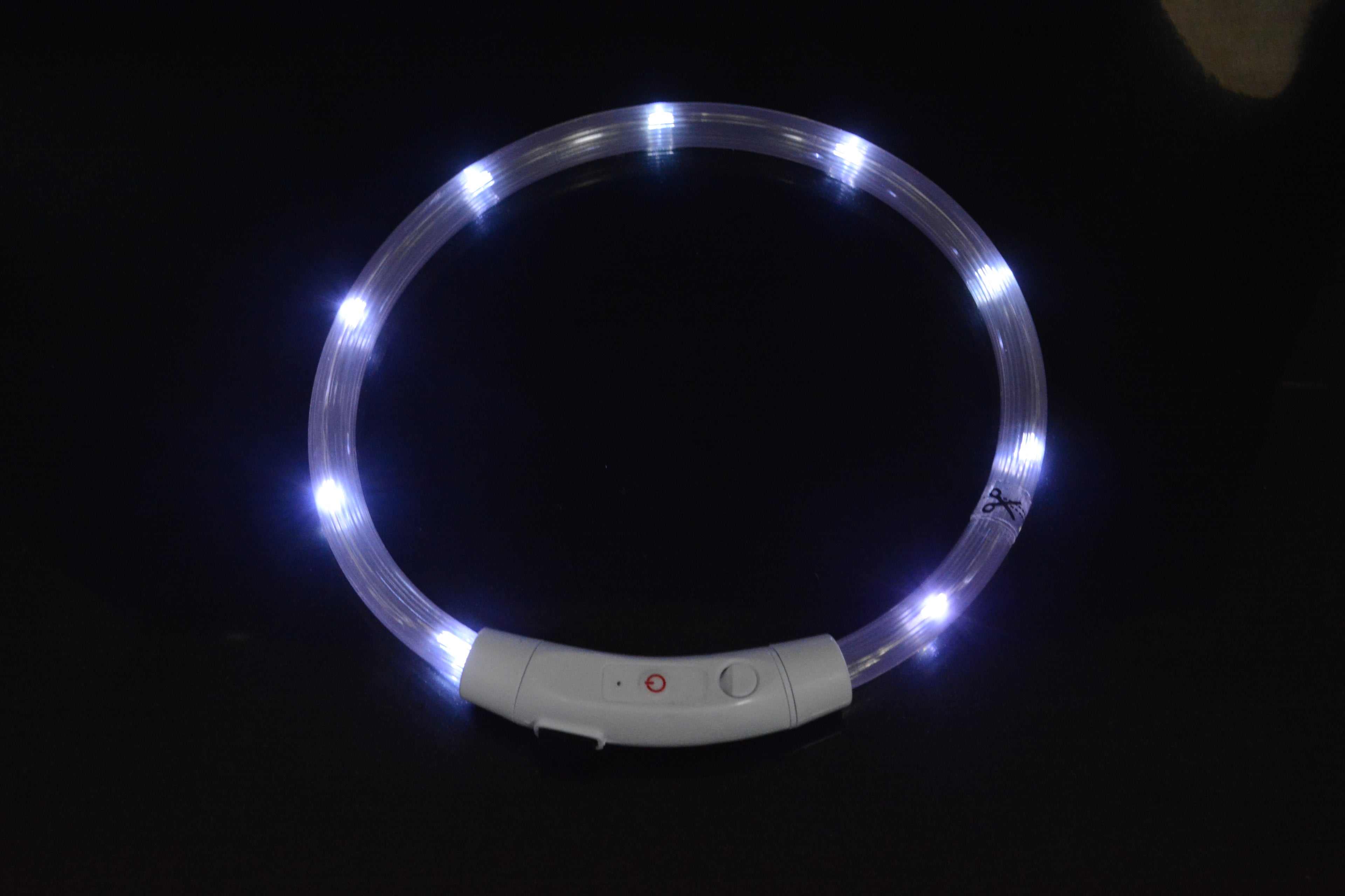 LED Luminous Dog Safety Collar - USB Rechargeable
