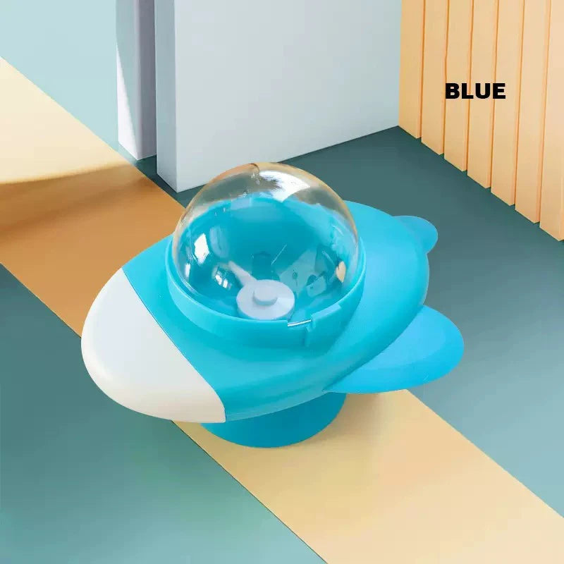 Pet spinning food ball