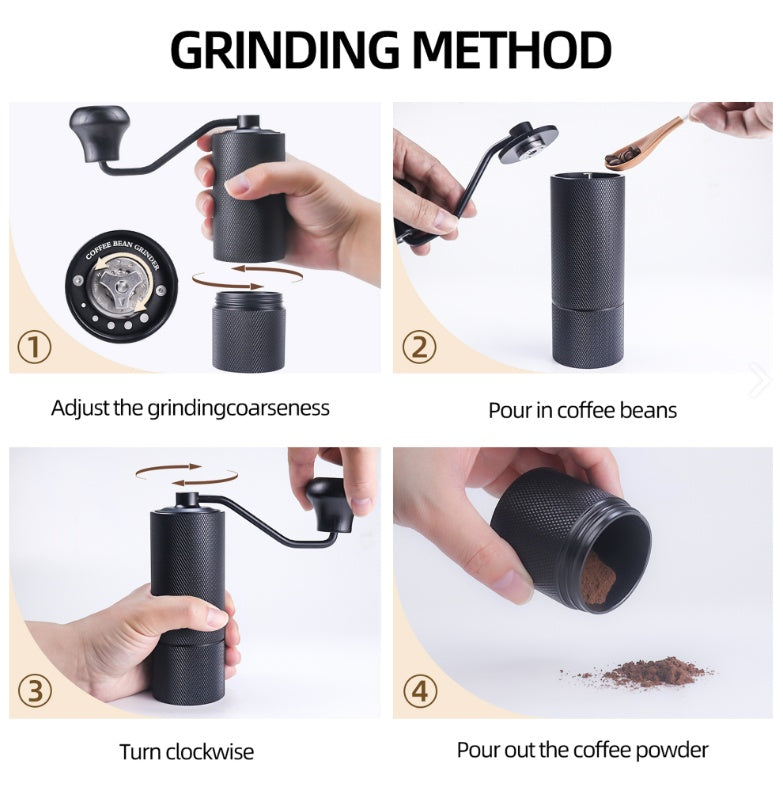 A Very High-quality Hand Cranked Coffee Machine