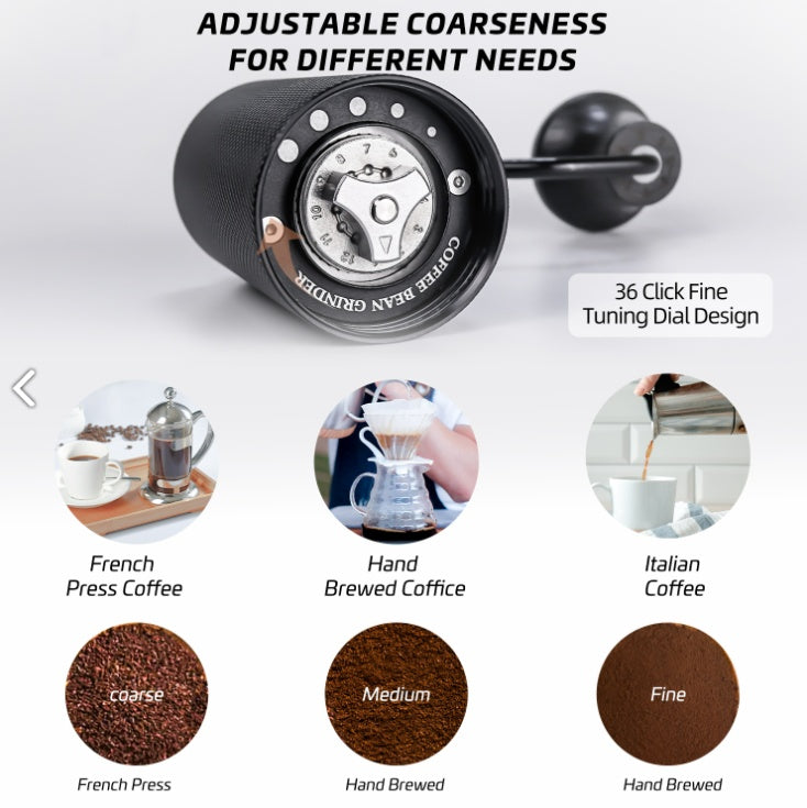 A Very High-quality Hand Cranked Coffee Machine